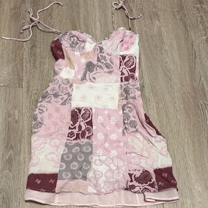 Wilfred Pink Patchwork Dress